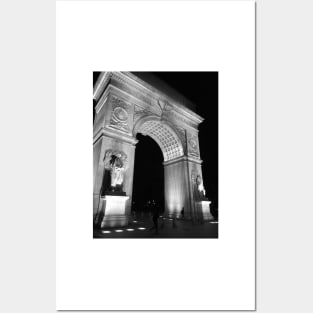 Famous archway in New York Posters and Art